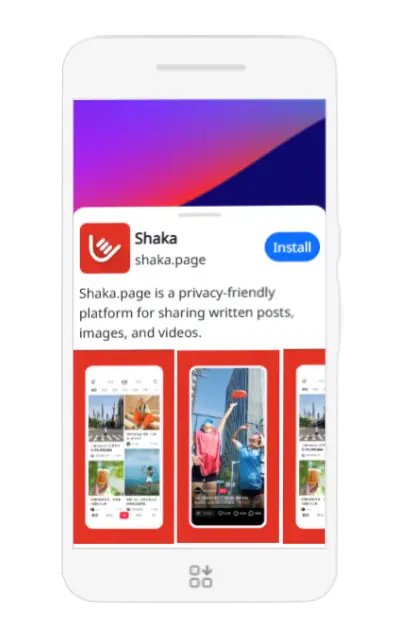 PWA installer